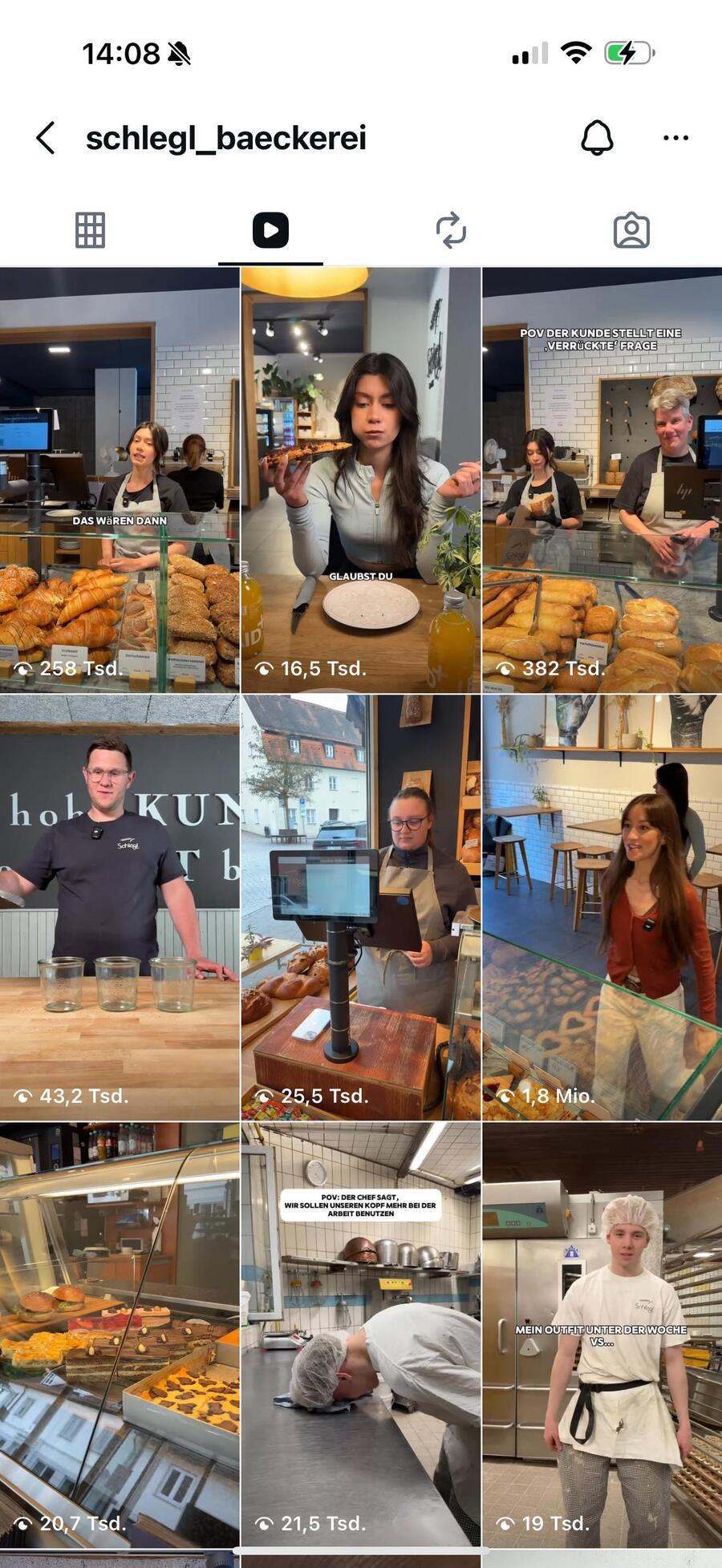 Instagram-Feed von @schlegl_baeckerei